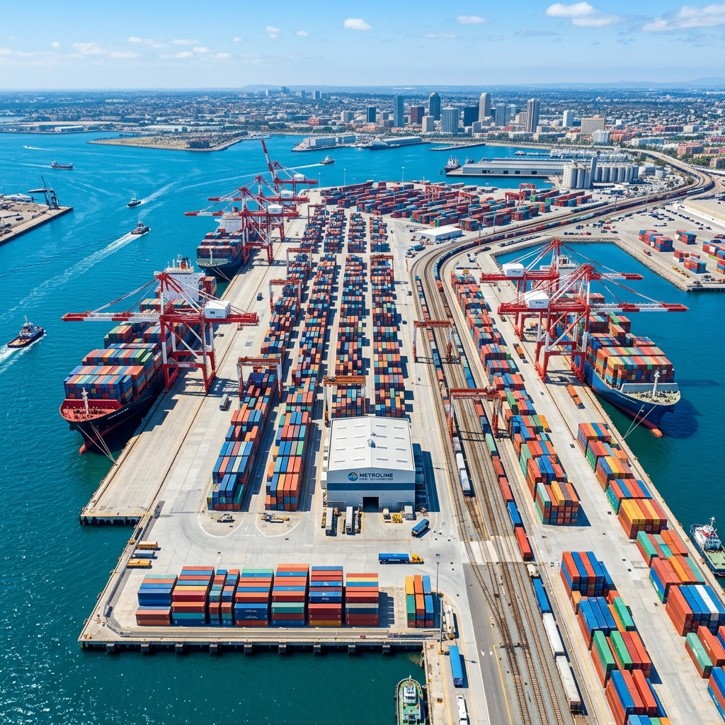 International cargo port operations
